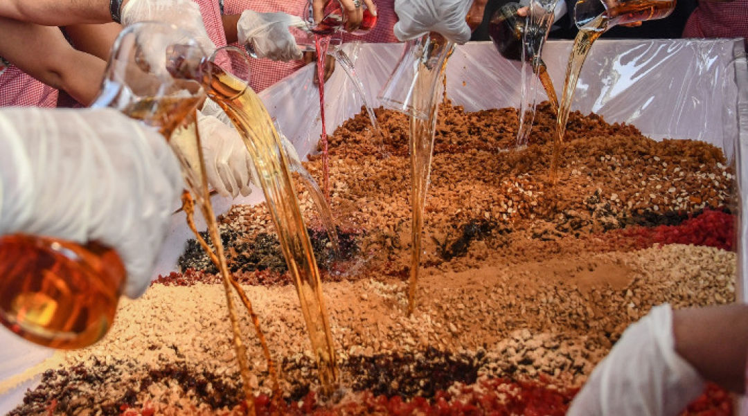 A Cake Mixing the Goan Way