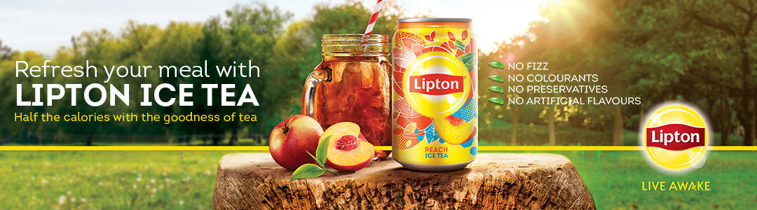 Refresh your meal with Lipton