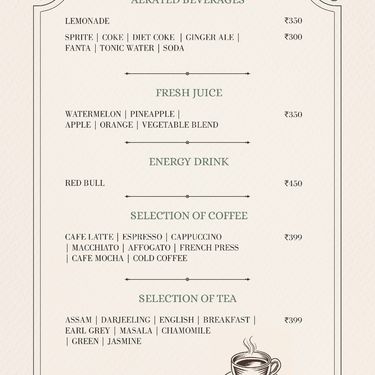 Menu Photo
