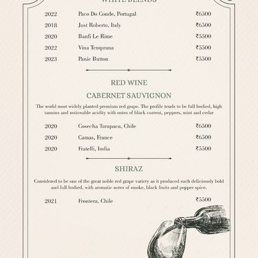 Menu Photo