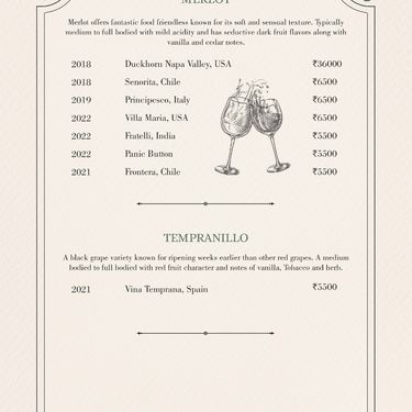 Menu Photo