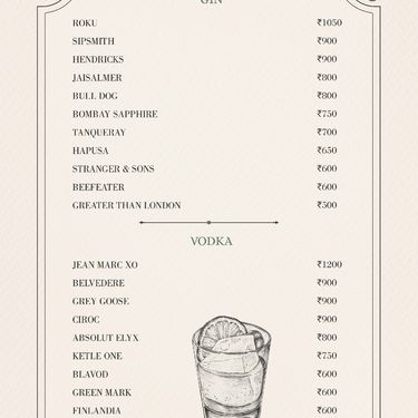 Menu Photo