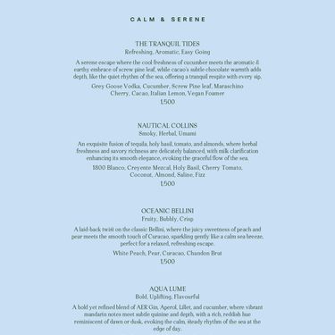 Menu Photo