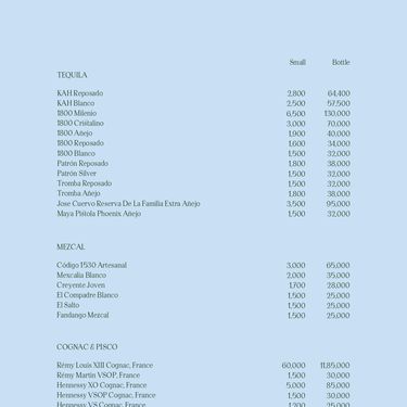Menu Photo