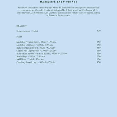 Menu Photo