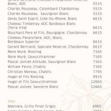 Menu Photo