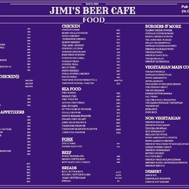 Menu Photo