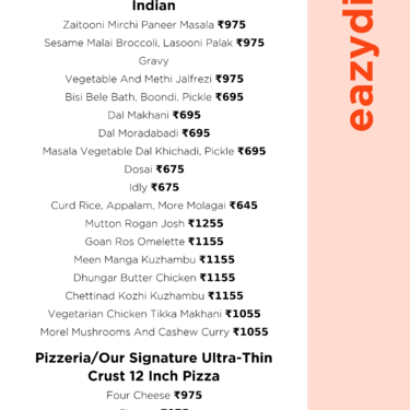 Menu Photo