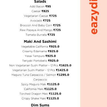 Menu Photo