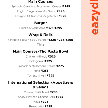 Menu Photo