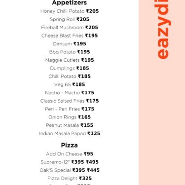 Menu Photo