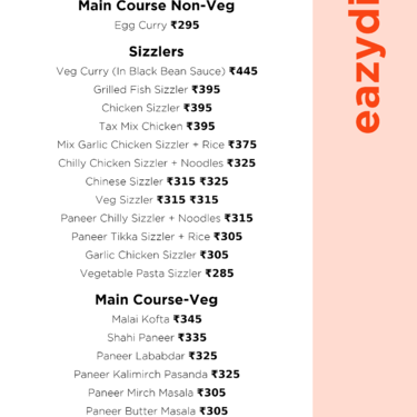 Menu Photo