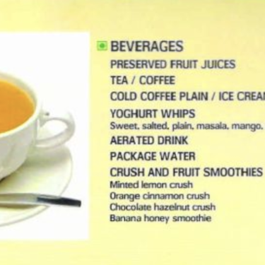 Menu Photo