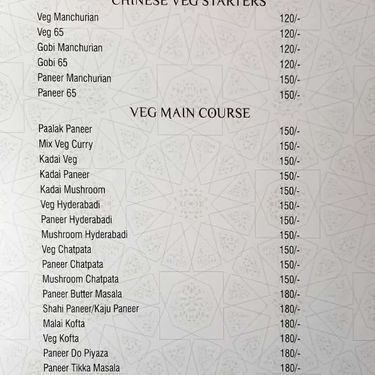 Menu Photo