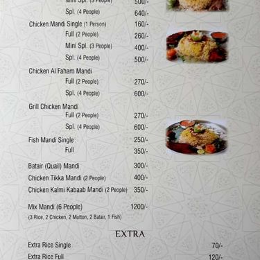 Menu Photo