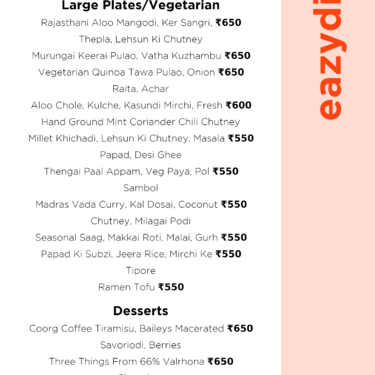Menu Photo
