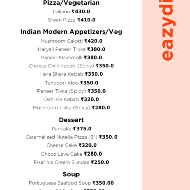 Menu Photo