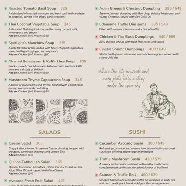 Menu Photo