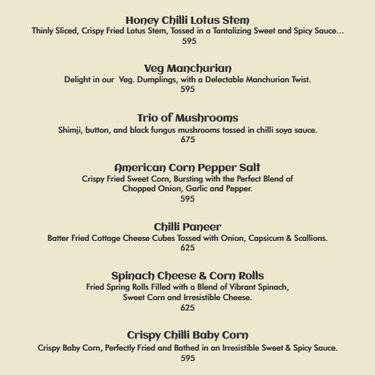 Menu Photo