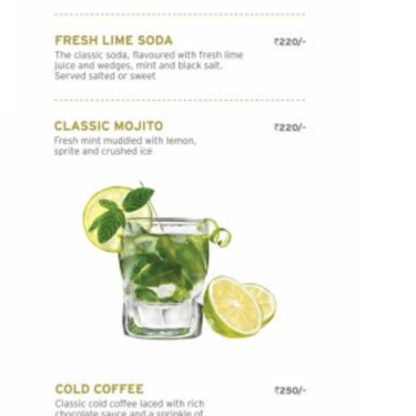 Menu Photo
