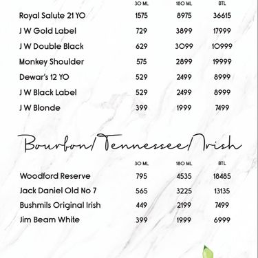 Menu Photo