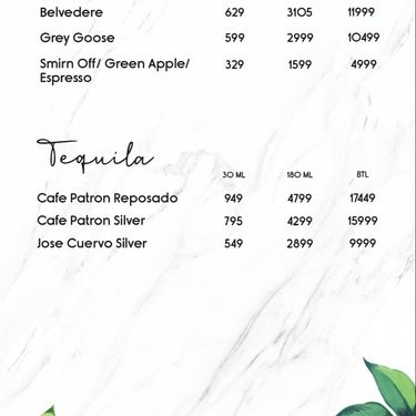 Menu Photo
