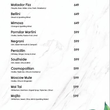 Menu Photo