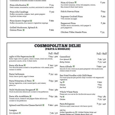 Menu Photo