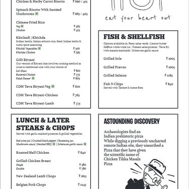 Menu Photo