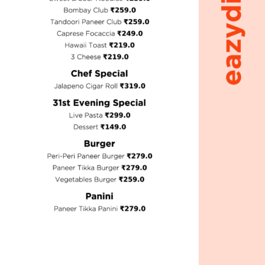 Menu Photo
