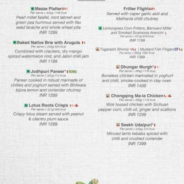 Menu Photo
