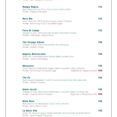 Menu Photo