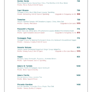 Menu Photo