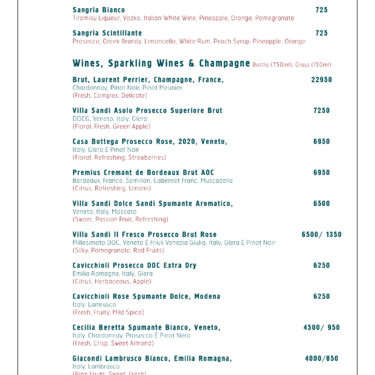 Menu Photo