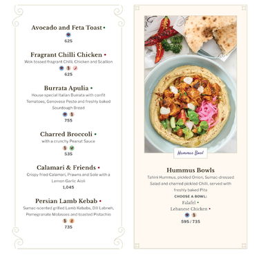 Menu Photo