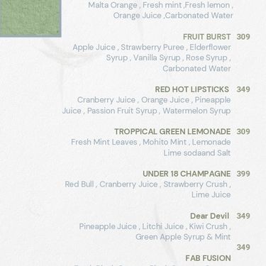 Menu Photo