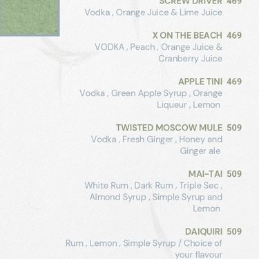 Menu Photo