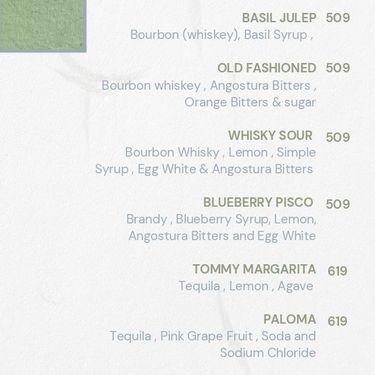 Menu Photo