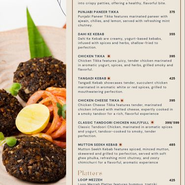 Menu Photo
