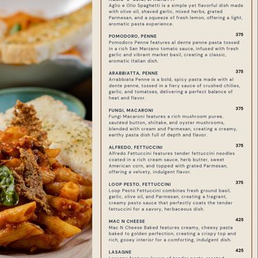 Menu Photo