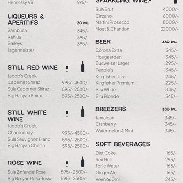 Menu Photo