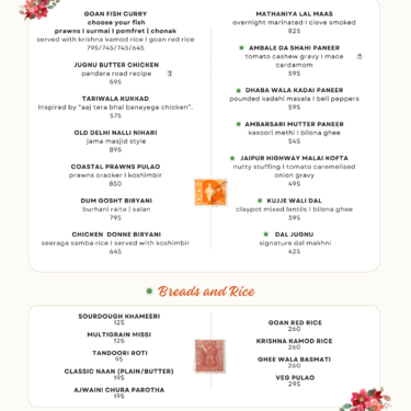 Menu Photo