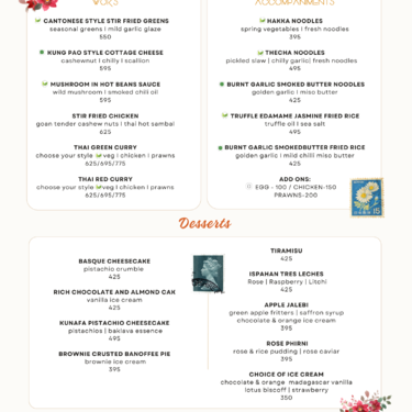 Menu Photo