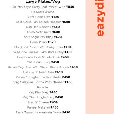 Menu Photo