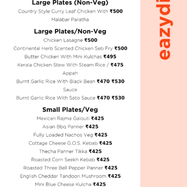 Menu Photo