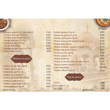 Menu Photo