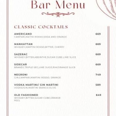 Menu Photo