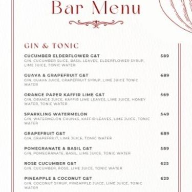 Menu Photo