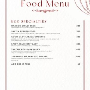 Menu Photo