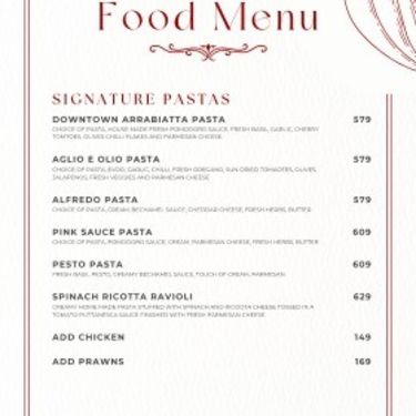 Menu Photo